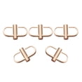 thumbnail image 4 of 5pcs Metal Buckle Chain Strap Adjustment Buckles Screw Fastening Buckle Accessories for Backpack Suitcase DIY Craft (Golden), 4 of 6