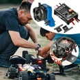 thumbnail image 4 of 2204 2400KV Brushless Outrunner Motor W/ Transmission & 30A Esc Toy Supplies (Blue w Pedals), 4 of 10