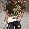 thumbnail image 2 of Mens Plus Size Tunic Tops Dressy Casual Mens Blouses for Work Professional Mens T Shirts Graphic Funny Summer Tees for Men 2025 Trendy Golf Shirts for Men, 2 of 5