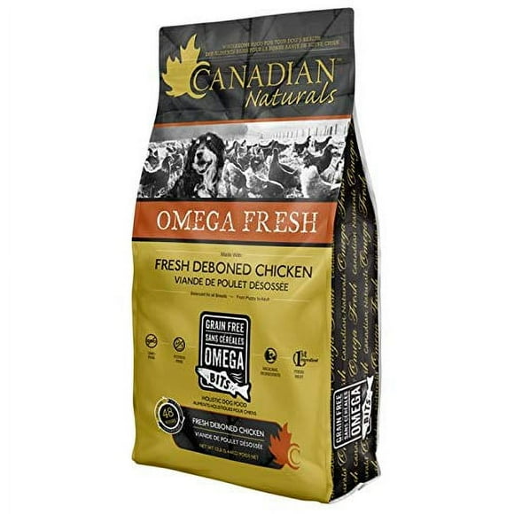 Canadian Naturals Omega Fresh Fresh Deboned Chicken Dog Food 24lbs