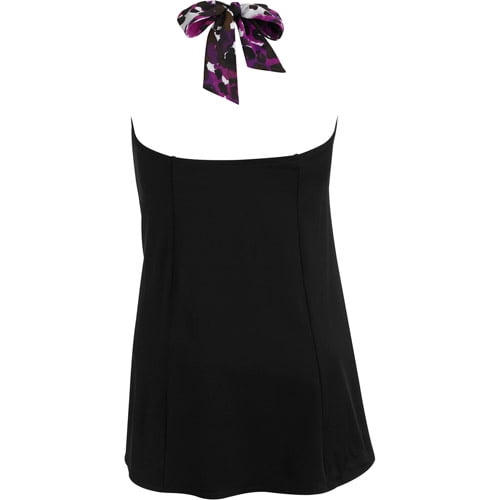 Contour by Tessuto - Women's Plus-Size Slimming Swimdress One-Piece Swimsuit