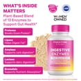 thumbnail image 2 of Pink Stork Digestive Enzymes for Women Supports Digestion Gut Health Bloating, 13 Enzymes, Vegan 60 Capsules, 2 of 8