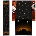 thumbnail image 3 of Mantel CUTICAT Eid Mubarak decoración de vacaciones para interiores y exteriores F, 3 of 8