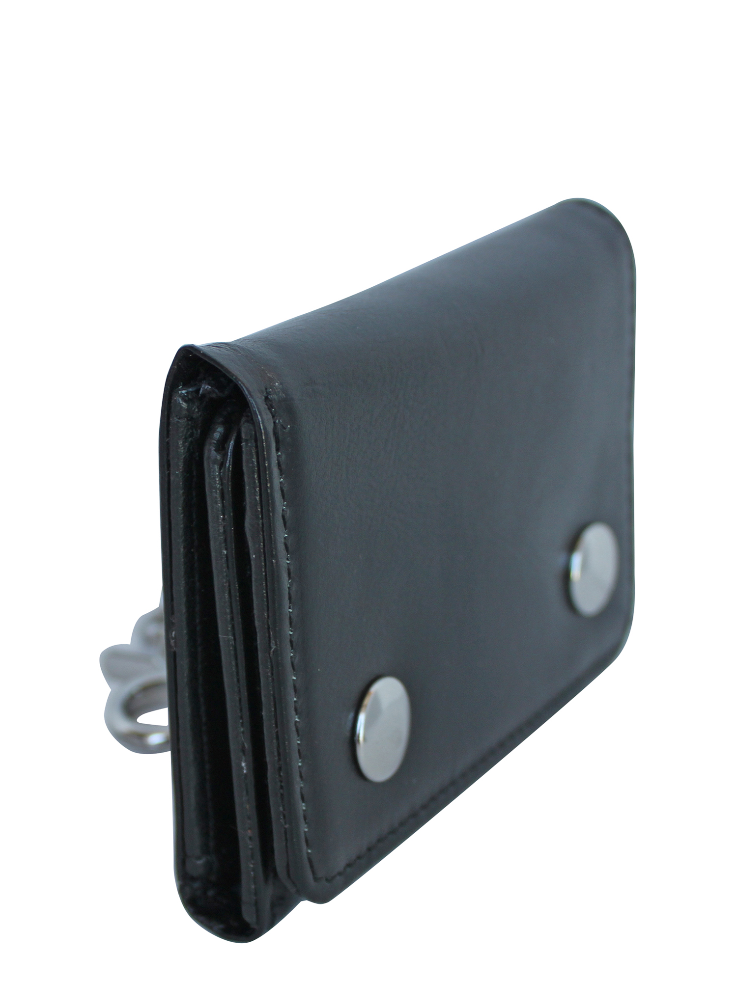 No Boundaries Men's Skull Chain Wallet, Black photo 4
