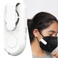 thumbnail image 1 of Ventilador eléctrico para exteriores para enfriamiento de mascarilla USB crea una purificadora de aire portátil que facilita Macarena Ventilador de cubierta facial, 1 of 8