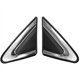 thumbnail image 1 of For Eclipse 2018-2021 Side Mirror Triangle Corner Cover Triangle Window Garnish Panel 7407A521 L, 1 of 5