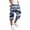 Royal Blue^0629H&10, variant on Fabrcox Camo Men's Cargo Pants Elastic Waist Capri Pants Men Breathable Outdoor Activities Hiking Man Work Pants with 4 Pockets L