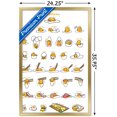 thumbnail image 3 of Gudetama - Grid Wall Poster, 22.375" x 34", Framed, 3 of 3