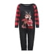 thumbnail image 2 of Pijamas navideños Fiomva, conjuntos familiares a juego, ropa de dormir con ciervos navideños para hombres, mujeres, niños y bebés, fiestas navideñas, 2 of 8