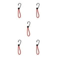 thumbnail image 2 of Guardoinrt 2 Pcs Corde Élastique pour Tente avec Crochet Cordes Extensibles Grande Capacité de Charge Rouge 5Ensemble, 2 of 6