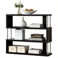 thumbnail image 1 of Scranton & CO 3 Shelf Bookcase in Dark Brown, 1 of 2