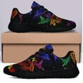 thumbnail image 3 of Rise From Your Ashes Phoenix LGBT Shoes Sneakers for Women Men Black Size 7.5, 3 of 7