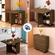 thumbnail image 5 of Mesa Plegable de Madera Bluelander, Café Oscuro, 5 of 5