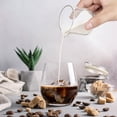 thumbnail image 3 of 2 jarras pequeñas de vidrio para leche, tazas de café, vasos de leche, recipientes para leche, 3 of 8