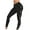 #318-Black, variant on Haivin Women's Yoga Leggings with Side Print, Comfortable Stretchy Fabric for Fitness and Daily Wear