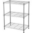 thumbnail image 1 of Estante Organizador de Metal de 3 Niveles, Estante Metálico para el Almacenamiento de Productos para el Baño, Cocina, Alacena, Recamara y más, Anaquel Metálico Multiusos para Hogar y Negocio, 1 of 6