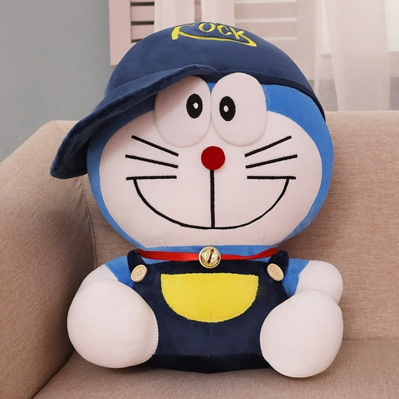 Doraemon Cat Plush Toy Smile Model Soft Toys Home Decoration Children'S Playmates 11.82 inch