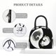 thumbnail image 4 of Disketp Unicorn in Yoga Bolsa Térmica para Almuerzo, Lonchera con Abertura Amplia y Gran Capacidad, Organizador Reutilizable para Mujeres, Hombres y Adultos, 4 of 6
