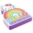thumbnail image 3 of Cartel de pared plateado con diseño de búfalo Hello Kitty Rainbow, tamaño grande, MDF, 3 of 3