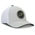 thumbnail image 3 of Men's Fanatics  Heather Gray Purdue Boilermakers Trigger Flex Hat, 3 of 5