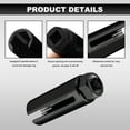 thumbnail image 3 of Oxygen Sensor Socket with Side Wire Cutout, 1/2-Inch Drive by 7/8-Inch O2 Sensor Socket Removal Tool, 6-Point Offset Oxygen Sensor Wrench for Installation and Removal (Small), 3 of 6