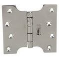 thumbnail image 2 of Ssiskcon Stainless Steel Parliament Door Hinge 4 in L x 2 in Obstacle Gap x 4 in W with 8 Screws Wide Throw Swing Clear Projection Hinges Mirror Polished 32 (Pack of 6), 2 of 8