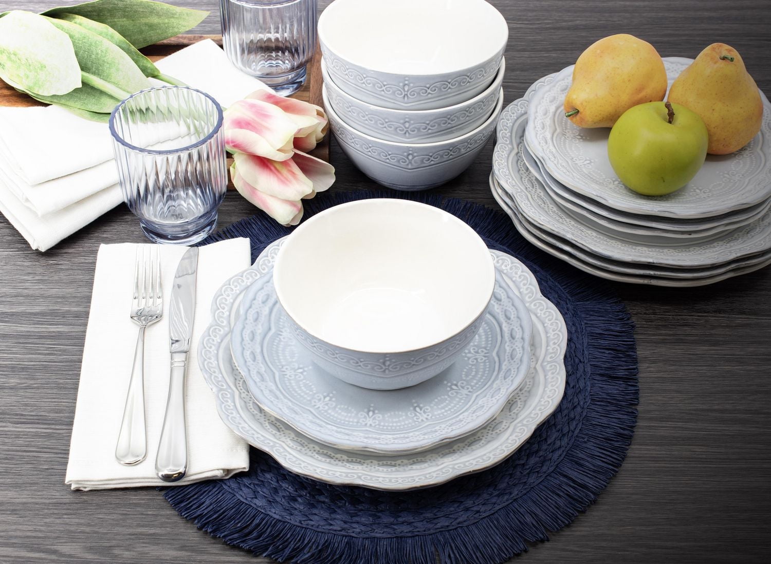 Pfaltzgraff Seraphina 12pc Dinnerware Set