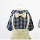 thumbnail image 4 of Camisa para perro, ropa, camisa a cuadros, pajarita, camisa informal, chaleco fresco de verano, primavera y otoño para cachorro pequeño, azul, negro, S Rojo Verde Cocina, Decoración y Otros, 4 of 5