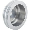 thumbnail image 5 of Speedway Motors Small Block Chevy Aluminum Pulley Set for Long Water Pump, 1-Groove Upper and 2-Groove Lower V-Belt Design, Lightweight Cast Aluminum, 1969–85 SBC, 5 of 9