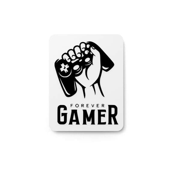 Forever Gamer Fist 3D Wall Art – Bold Gaming Décor Sign for Dedicated Players