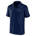thumbnail image 2 of Men's  Navy Milwaukee Brewers Lightweight Unstoppable Polo, 2 of 3