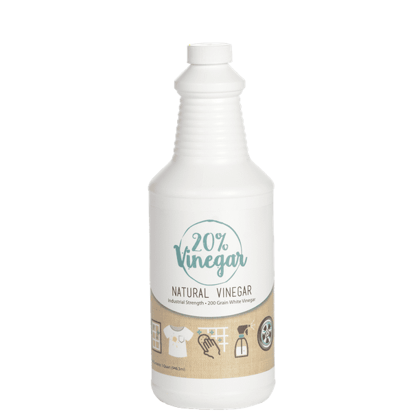 20 Vinegar Concentrate 200 Grain White Vinegar 1 Quart of Natural