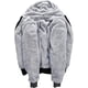 thumbnail image 2 of Sudaderas con capucha para hombre Sudadera de lana Chaqueta de invierno Cremallera Gruesa Forro Sherpa negro gris xxl JAMW Sencillez, 2 of 5