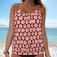 thumbnail image 2 of COMVALUE Women 2026 Tankini Swim Top Only - Tummy Control Swimsuit Bathing Suit Top (Pink, XXL), 2 of 8