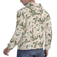 thumbnail image 6 of Naloa Halloween Cactus Men's Casual Hooded Collar Drawstring Hoodies Pullover Sweatshirts Casual Long Sleeve Shirts-Medium, 6 of 7