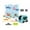 4pcs marine theme, variant on Rail Car Puzzles Board Building Toys Toddlers Train Track Toys, Puzzle Track Car 12pcs dinosaur theme