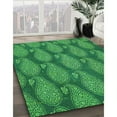 thumbnail image 3 of Ahgly Company Machine Washable Indoor Rectangle Transitional Forest Green Area Rugs, 4' x 6', 3 of 7