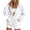 White-03, variant on Hpapadks Womens Zip Up Hoodies Teen Girls Cozy Zipper Hoodie Soft Casual Street Style Zip Up Sweatshirt Women Black