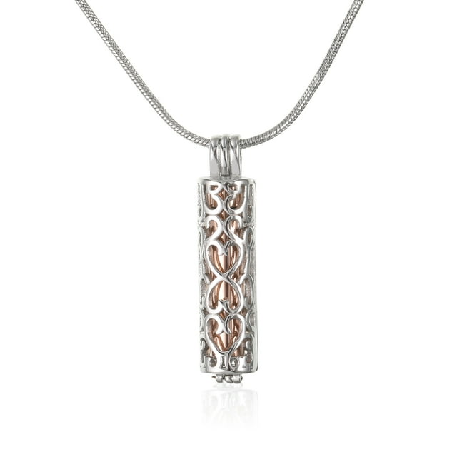 tredstone Metal Wide Application Aromatherapy Necklace For Casual And Official Events Diffuser Pendant 1Set