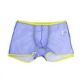 thumbnail image 2 of Men Sexy Breathable Transparent Spandex Shorts Underwear, 2 of 3