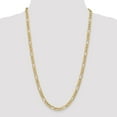thumbnail image 2 of 14k 6.6mm Semi- Figaro Chain, 2 of 3