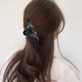 thumbnail image 1 of Pinzas para el cabello para mujer, pinzas para peinar, pinzas para el cabello para niñas, elegantes pinzas para el cabello con lazo acrílico - Novedad 2024, tamaño grande con diseño elegante - Accesor, 1 of 5