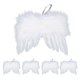 thumbnail image 5 of Decoraciones colgantes de Navidad BLESIY Plumas de ángel Ala del ángel Blanco, 5 of 8