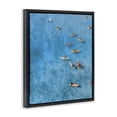 thumbnail image 2 of Stupell Industries Contemporary Leisurely Surfers on Sea Black Floating Frame Canvas Art, 17 x 21, by Jesse Keith, 2 of 8
