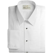 Neil Allyn Mens Tuxedo Shirt 100 Cotton 1/4 Pleat Laydown Collar