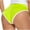 Green, variant on Staron Women's High Waist Workout Shorts Yoga Capris Leggings Basic Casual Comfy Stretchy Elastic with Mesh, Green L