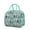 Blue Christmas Santa, variant on Womens Blue Christmas Snowflake Pattern Lunch Box for Work,Insulated Lunch Bag for Women,Loncheras Para Mujer,Leakproof Adult Lunch Bag for Work,Beach,Travel,Picnic,Camping