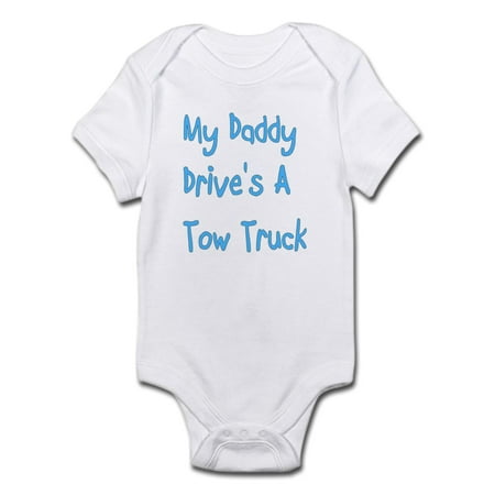

CafePress - My Daddy Drives A Tow Truck Body Suit - Baby Light Bodysuit