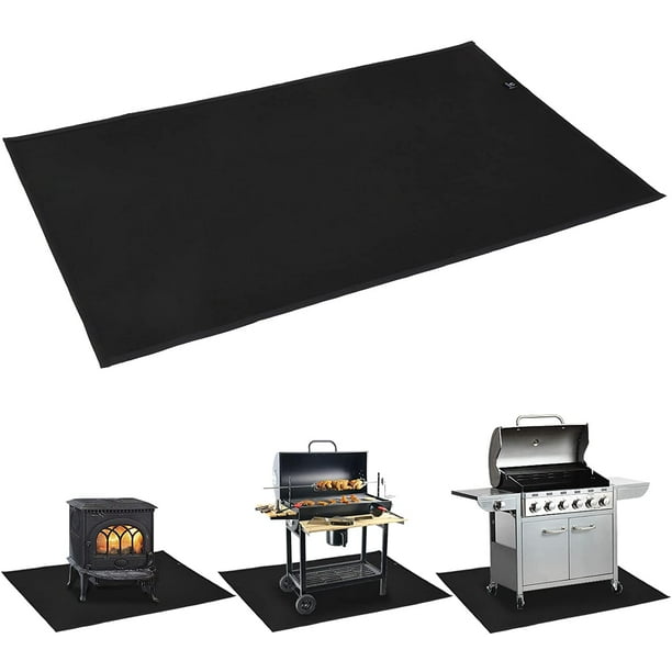 UPTRUST Large Under Grill Mat 60 ×42 Inch for Outdoor Charcoal, Flat