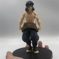 thumbnail image 2 of Anime Demon Slayer Hashibira Inosuke Real Face Standing Ver. Pvc Action Figure Kimetsu No Yaiba Tanjirou Inosuke Classic Color, 2 of 4